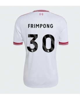 Liverpool Jeremie Frimpong #30 Maglia Gara Trasferta Repliche 2026-27 Maniche Corte Liverpool Jeremie Frimpong #30 Maglia Gara Trasferta Repliche 2026-27 Maniche Corte